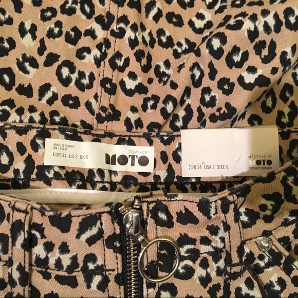 Topshop Printed Skirt - Picture 4 of 6